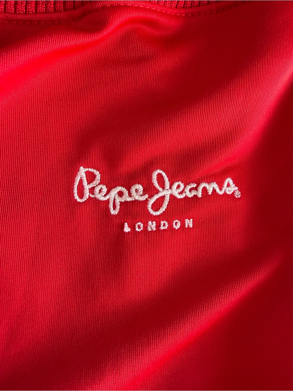 Pepe Jeans Vintage Red Track Pants with Black & White Stripes Men’s 3XL 90’s Y2K - Picture 2 of 10